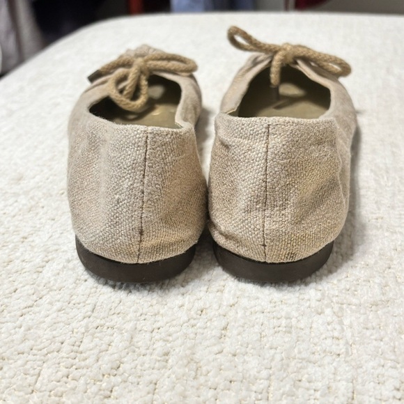 Stella McCartney flats rare linen burlap size 38 -7 - Picture 8 of 10